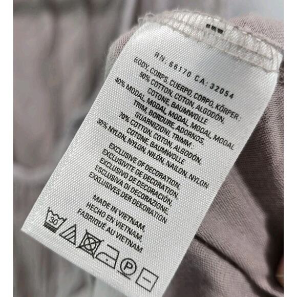 Anthropologie Top Womens Medium Purple Tank Lavender Meadow Rue - Picture 9 of 11